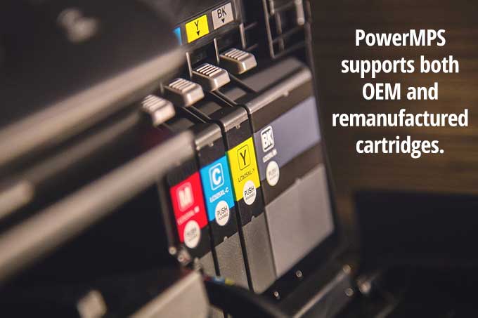 OEM and Remanufactured print cartridges