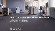 A List Of The Top Managed Print Services Software Platforms