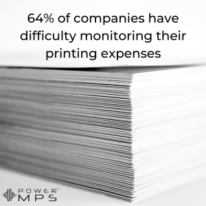 difficulty monitoring print and printer expenses