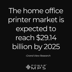 how big is the home office print market